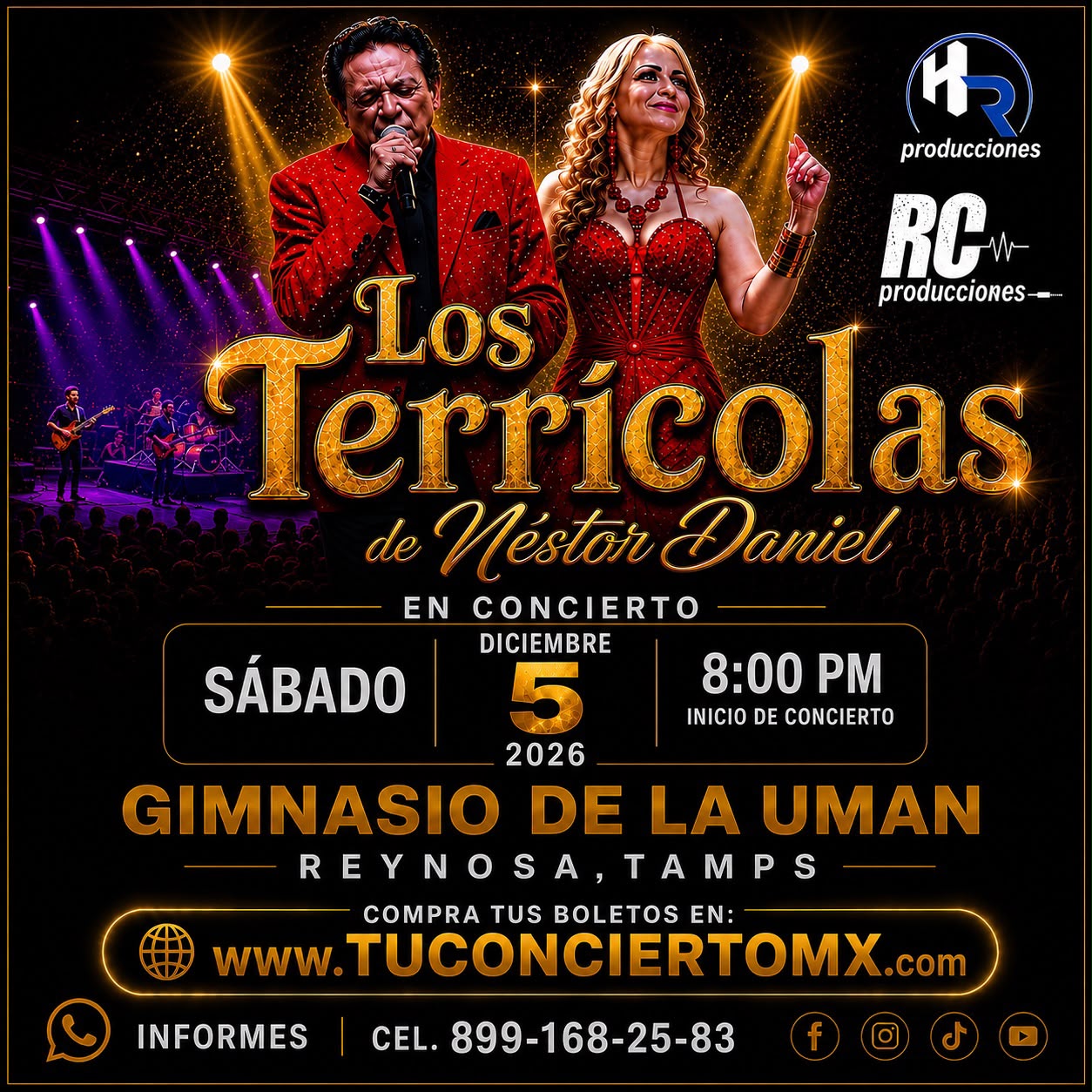 LOS TERRICOLAS DE NÉSTOR DANIEL EN REYNOSA, TAMPS.